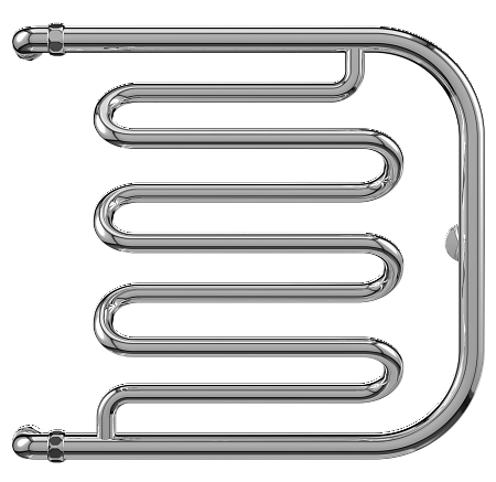 Фокстрот-Лиана AISI 600х500 Полотенцесушитель  TERMINUS Грозный - фото 2