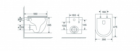 Подвесной унитаз безободковый Terminus Енисей Monolit 560х390 белый Грозный - фото 8 Подвесной унитаз безободковый Terminus Енисей Monolit 560х390 белый Грозный - фото 8