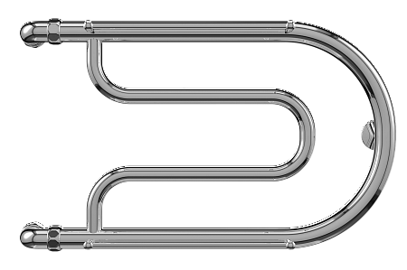 Фокстрот AISI 32х2 320х700 Полотенцесушитель  TERMINUS Грозный - фото 2