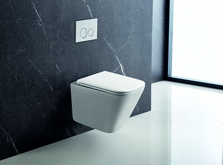 Подвесной унитаз безободковый Terminus Ватикан Monolit 490х340 белый Грозный - фото 1 Подвесной унитаз безободковый Terminus Ватикан Monolit 490х340 белый Грозный - фото 1